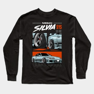 Iconic Silvia S15 Car Long Sleeve T-Shirt